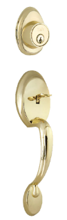 GATILLO YALE VENECIA LLAVE-LLAVE LATÓN BRILLANTE (MX80877)
