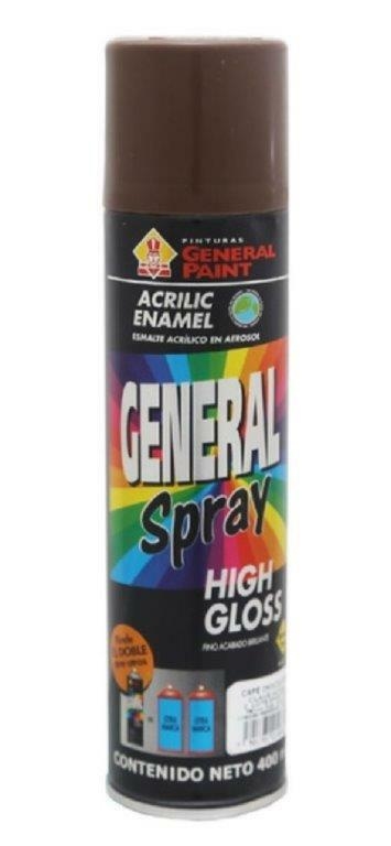 AEROSOL GENERAL PAINT CAFÉ CHOCOLATE 400ML (A2334)(E)