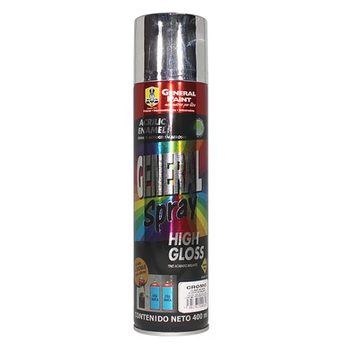 AEROSOL GENERAL PAINT CROMO 400ML (A2358)(E)