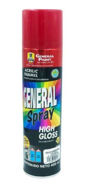 AEROSOL GENERAL PAINT ROJO CARDENAL 400ML (A2309)(E)