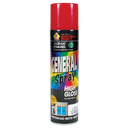 AEROSOL GENERAL PAINT ROJO FUEGO 400ML (A2324)(E)
