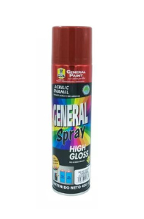 AEROSOL GENERAL PAINT ROJO ÓXIDO 400ML (A2698)(E)