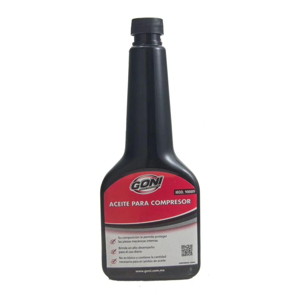 GONI ACEITE P/COMPRESOR 250ML (90009)