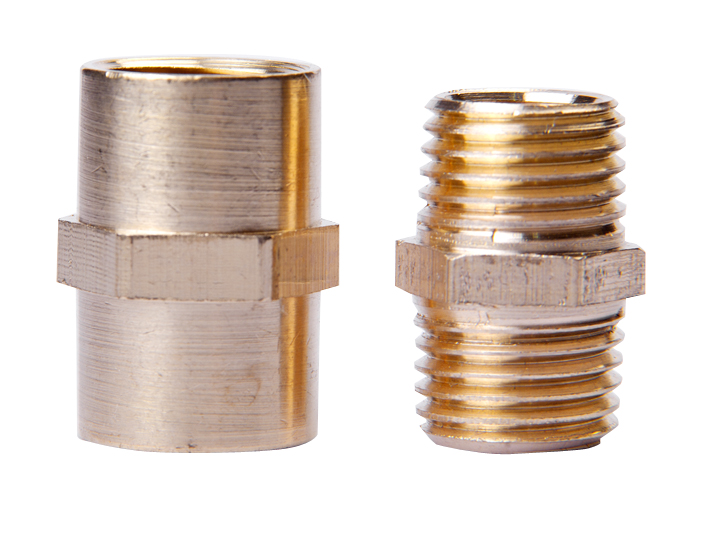 GONI NIPLE Y COPLE 1/4" BLISTER C/2PZ (1777)(H)