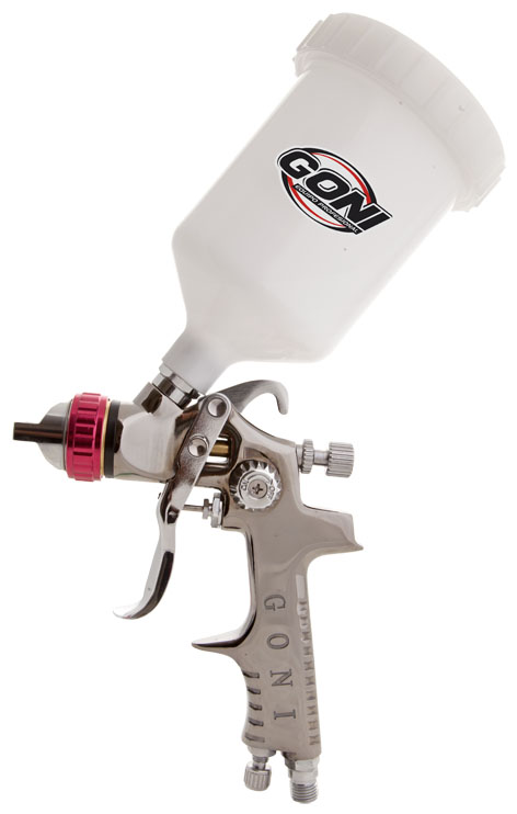 GONI PISTOLA GRAVEDAD HVLP C/VASO 600ML BOQUILLA 1.4MM (321)
