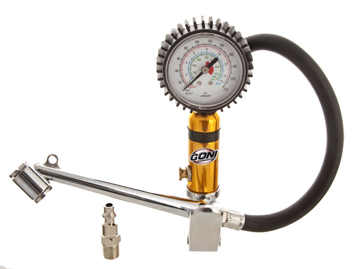 GONI PISTOLA INFLADORA DE LLANTAS C/MANÓMETRO (298)