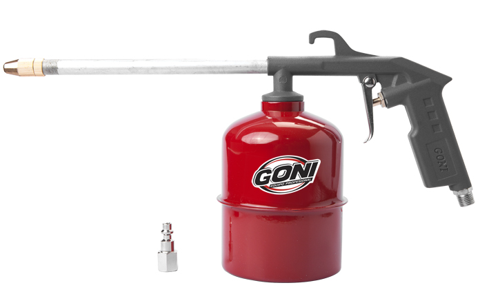 GONI PISTOLA LIMPIA MOTORES C/VASO 1LT (369)