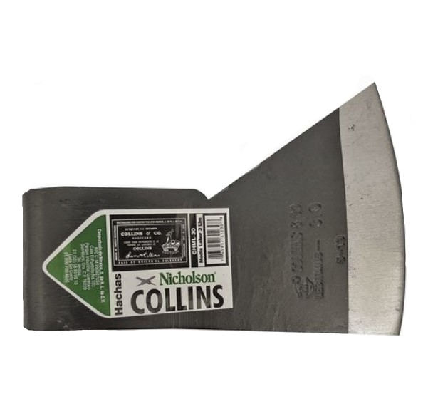 HACHA COLLINS 1/2 LABOR ENTERA 3LB S/MANGO