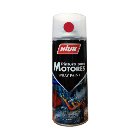HIUK AEROSOL 474 P/MOTOR ROJO INTENSO 400ML (E)