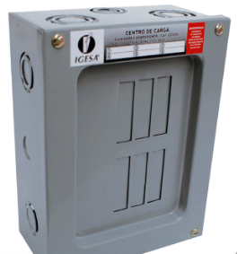 IGESA CENTRO DE CARGA 6 UNIDADES P/SOBREPONER (E)
