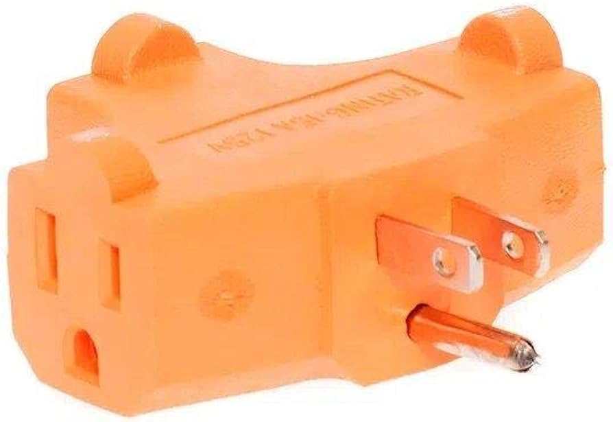 IGOTO ADAPTADOR TRIPLE NARANJA (AM01)(E)