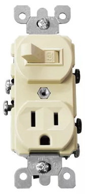 IGOTO APAGADOR C/CONTACTO ATERRIZADO MARFIL (AC07/2M)(E)