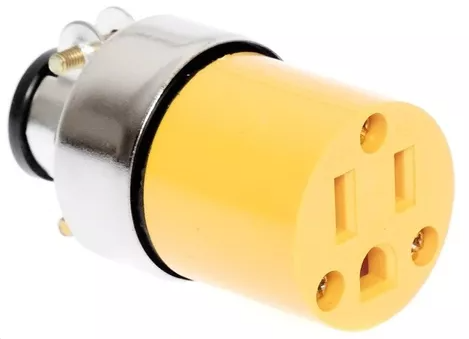 IGOTO CONTACTO ATERRIZADO C/ABRAZADERA METÁLICA AMARILLA (AC2101-A/A)(E)