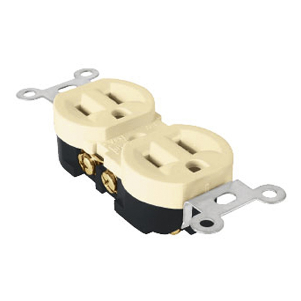 IGOTO CONTACTO DUPLEX ATERRIZADO MARFIL (AC105/2-M)(E)