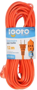 IGOTO EXTENSIÓN USO RUDO NARANJA 12M (ER13-12NA)(E)