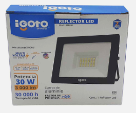 IGOTO REFLECTOR LED 30W 100-240V (REF030)(E)