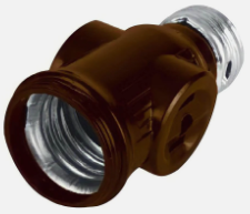 IGOTO SOCKET LADRÓN CAFÉ (SO-T-C)(E)