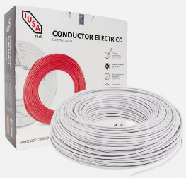 IUSA CABLE POT #12 BLANCO 100M (301716)