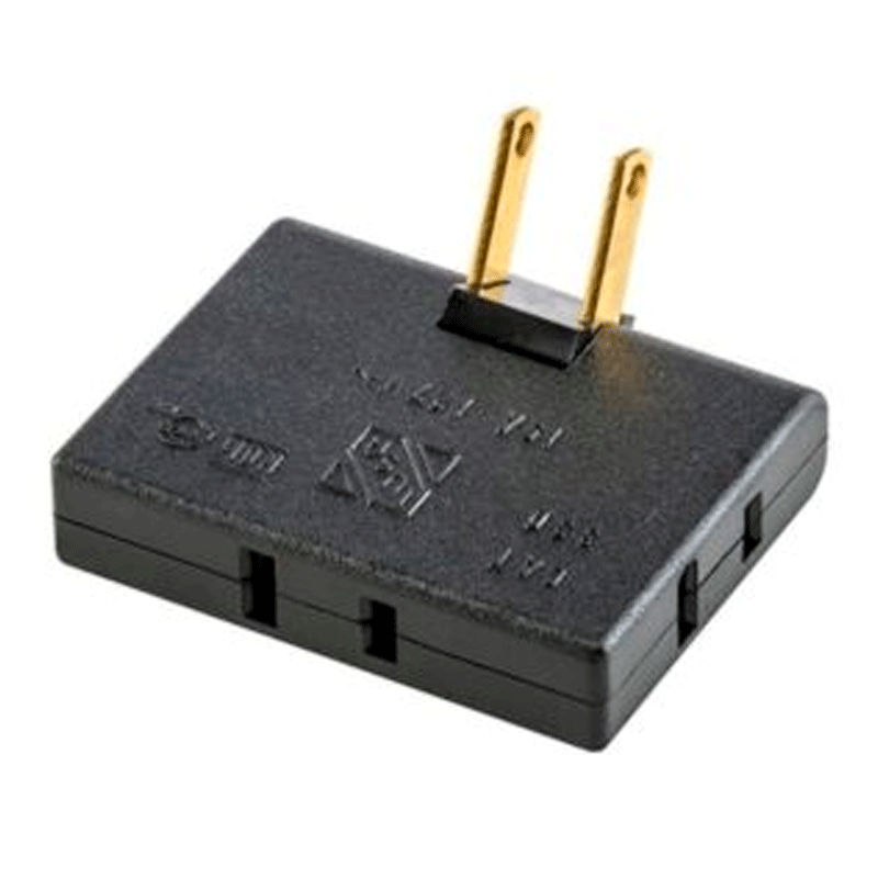 IUSA CLAVIJA 330-N TRIPLE PLEGABLE NEGRA (310772)(E)