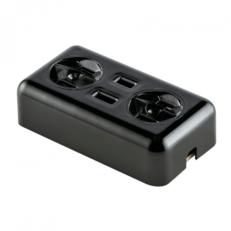 IUSA CONTACTO 319 TRIPLE BAQUELITA POLARIZADO SOBREPONER (310770)(E)