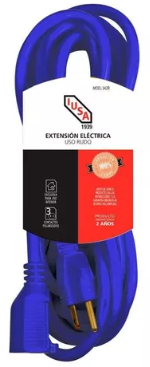 IUSA EXTENSIÓN USO RUDO ATERRIZADA AZUL C/FAJILLA 8M (619356)(E)