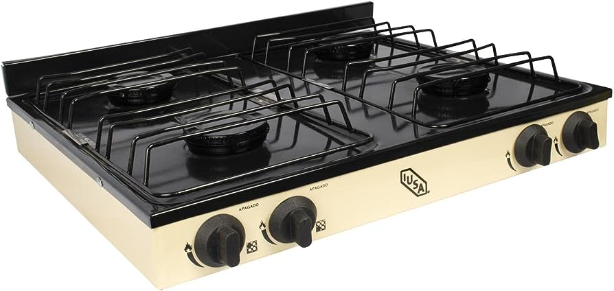 IUSA PARRILLA C/4 QUEMADORES AVENA (604983)(E)