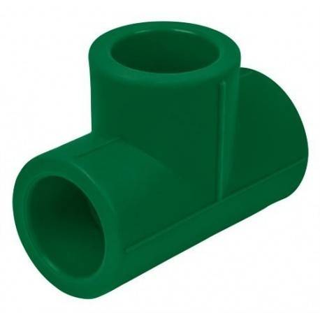 IUSA PLUS TEE PPR 3/4"(25MM) (616385)(H)