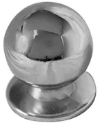 JALADERA HANDY BOTÓN CONTEMPORÁNEO NÍQUEL SATINADO 18MM X 23MM C/TORNILLO (3819)(E)