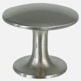 JALADERA HANDY BOTÓN CONTEMPORÁNEO NÍQUEL SATINADO 29MM X 25MM C/TORNILLO (3853)(E)