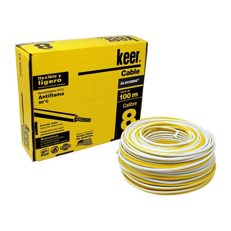 KEER CABLE THW 8 BLANCO 100M (4073)