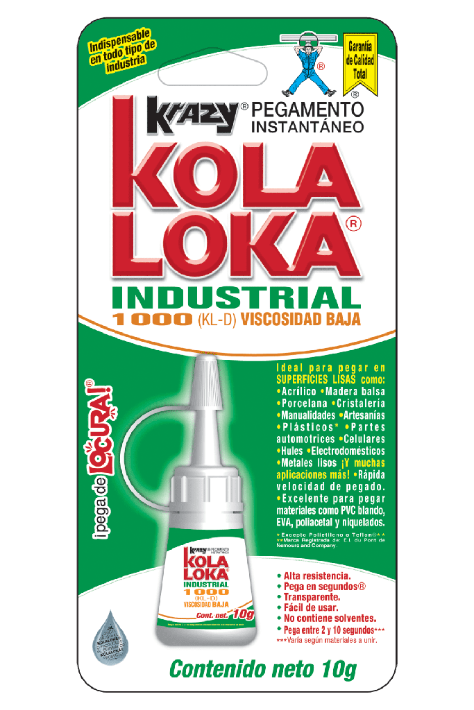 KOLA LOKA INDUSTRIAL 20GR C/12 PZ (H)