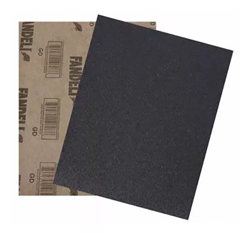 PAQUETE C/25 PIEZAS LIJA FANDELI 1/2 HOJA AGUA MICROFINOS 2000 (11661) 
