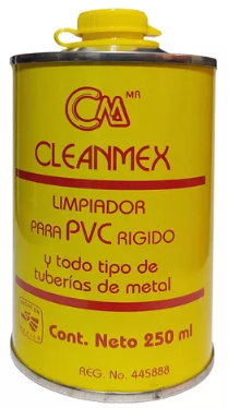LIMPIADOR CLEANMEX PVC 250ML (3080)