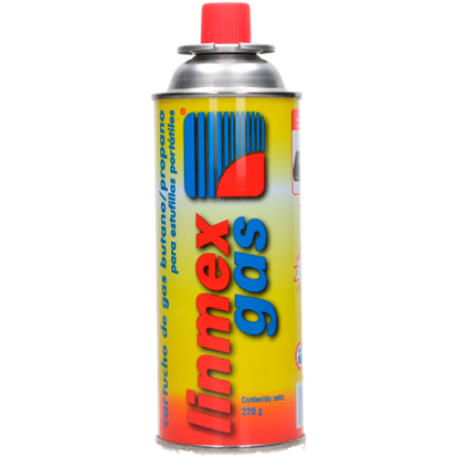 LINMEX CARTUCHO DE GAS P/ESTUFILLA 220GR