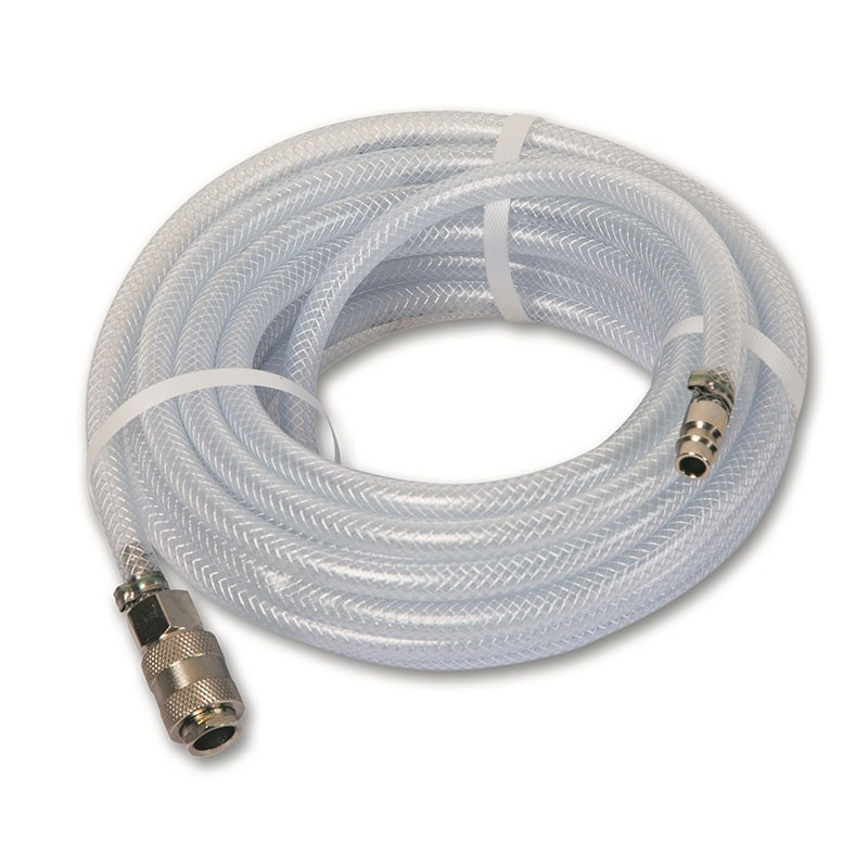 MANGUERA FRASA P/AIRE CRISTAL TRAMADA 10M CONEXIÓN 1/4 NPT (MA10)