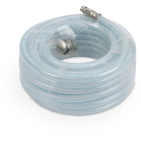 MANGUERA FRASA P/AIRE CRISTAL TRAMADA 15M CONEXIÓN 1/4 NPT (MA15)