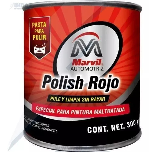MARVIL POLISH ROJO PASTA 300GR (1102)