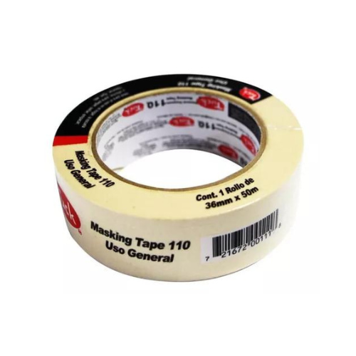 MASKING TUK 110 USO GENERAL 36MM x 50M (1-1/2")