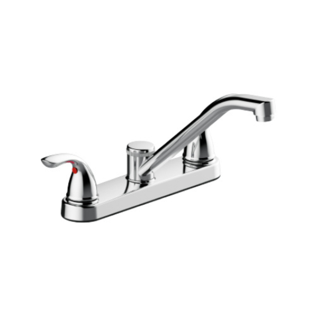 COFLEX MEZCLADORA 8" P/FREGADERO CROMO (GF-D201)