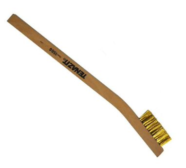 MINI CEPILLO LATÓN AUSTROMEX MANGO MADERA 7-3/4" P/METAL (1586)(H)