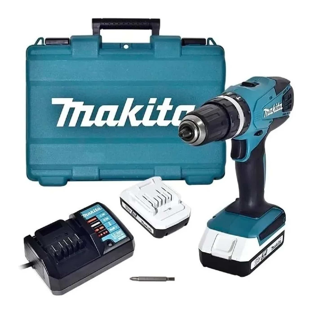 ROTOMARTILLO INALÁMBRICO MAKITA 1/2" C/ACCESORIOS (HP488DYECX5)(E)