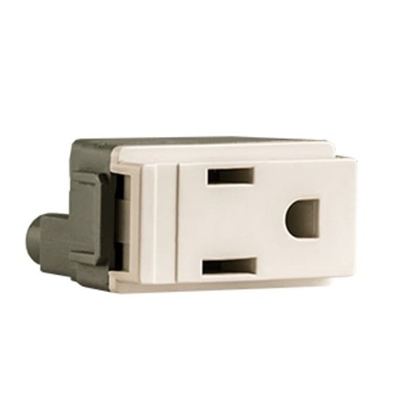 CONTACTO SENCILLO MONTANA ATERRIZADO MARFIL (1444)(E)