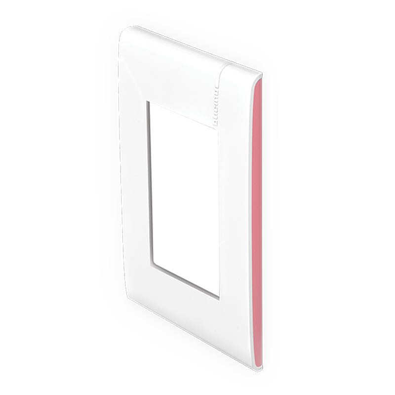 BTICINO MODUS PRO PLACA 3 VENTANAS FLAMINGO (E5N3MKPTL) (E)