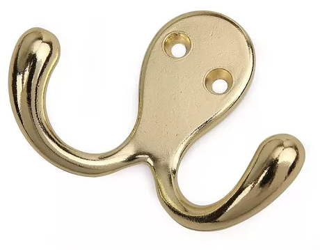 DIANA PERCHERO DOBLE BOLSA C/10PZ LATÓN