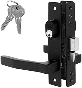 CERRADURA PHILLIPS 570 MARIPOSA-CILINDRO NEGRA P/ALUMINIO (MX4786)(H)