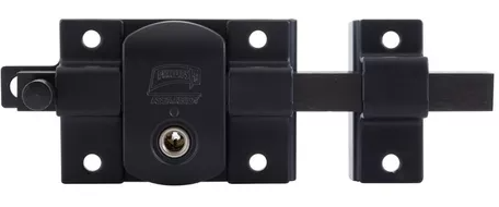 CERRADURA PHILLIPS X-900 FIJA IZQUIERDA NEGRA TETRA LLAVE SOBREPONER (MX6923)(H)