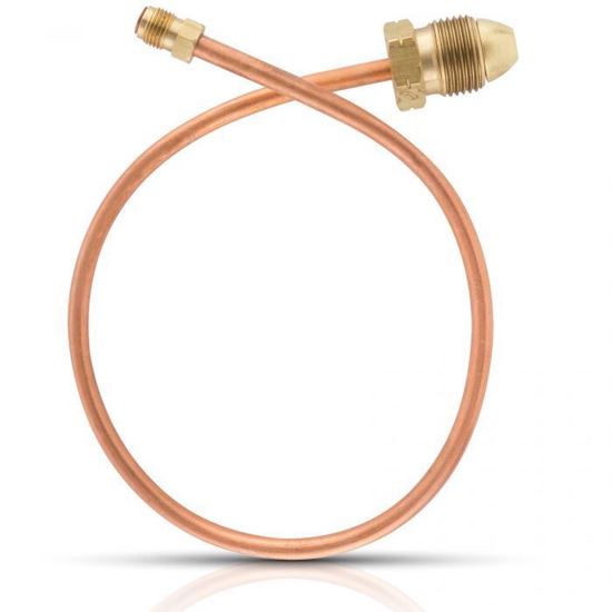 IUSA PIGTAIL DE COBRE TUERCA IZQUIERDA P/GAS (312064)