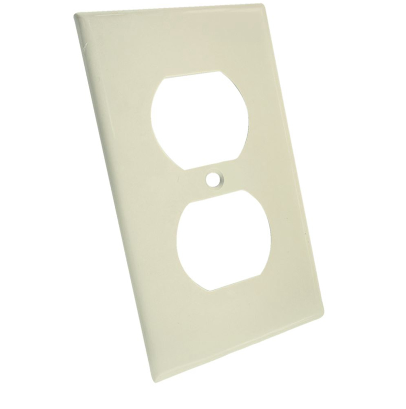 PLACA YEI P/CONTACTO DOBLE MARFIL (8300)(E)