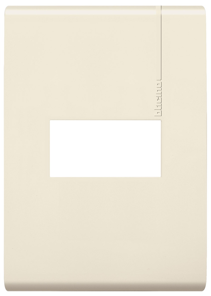 BTICINO MODUS PRO PLACA RESINA MARFIL C/CHASIS 1 VENTANA (E5N1PTLM) (E)