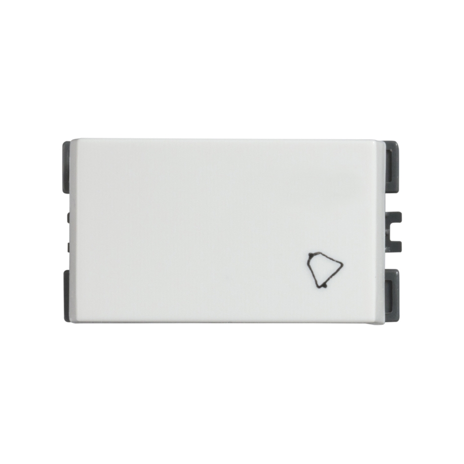 PULSADOR SIMON UNIPOLAR DE CAMPANA BLANCO (25150-30)(E)